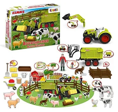 Immagine prodotto di Calendario dell'Avvento CRAZE per bambini Calendario dell'Avvento giocattolo CLAAS Edizione XXL