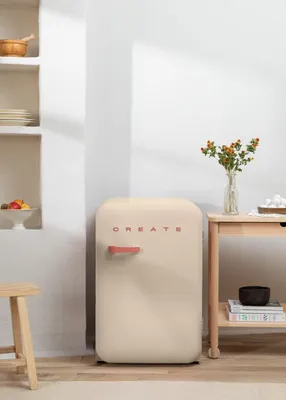 Produktbild von FRIDGE RETRO 107L - Kühlschrank im Retro-Stil