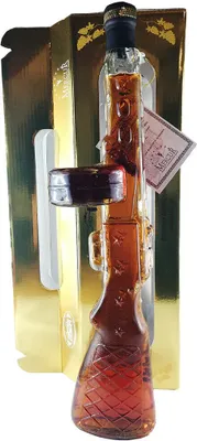 Produktbild von Armenischer Brandy Tommy Gun Geschenkset  0,5L 5 Jahre Reifezeit Ararat Tal