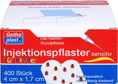 Produktbild von Gothaplast Injektionspfl. Kinder Käfer 4cmx1,7cm, 400 St PFL