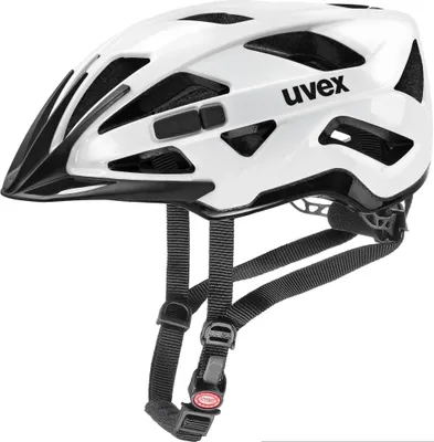 Produktbild von Uvex Active Helm weiß-schwarz größe 56-60 cm S41.0.431.0717