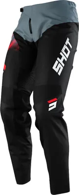 Image de Shot Devo Versus Motocross Hose, schwarz/rot, 28