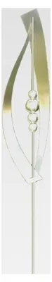 Produktbild von Gartendeko Gartenstab Edelstahl „Katharina“, 200 cm