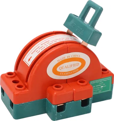Produktbild von DPDT odpojovací nožový spínač napájania Reverzné prepínanie 2 pólového dvojitého hodu AC220V 32A