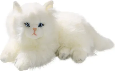 Produktbild von Carl Dick Katze, Perserkatze weiß ca. 30cm 3199 Kuscheltier, Plüschtier, Stofftier