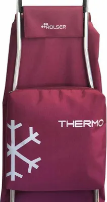 Image de Rolser Chariot à provisions en aluminium - I-Max Thermo Zen - Pliable, capacité 47L, Rouge