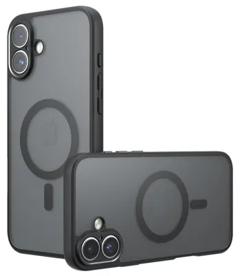 Obrázok produktu pre Techsuit – PureFrost MagSafe obal na iPhone 16 – matný čierny