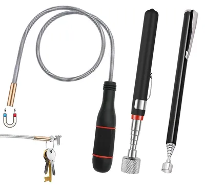 Teleskop-Magnetstab-Set, 3-teilig, 1,5/3/5 lb, extra stark