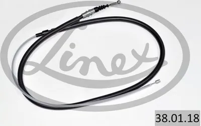 Produktbild von LINEX Handbremsseil 38.01.18 Rechts Links für SKODA Rapid Spaceback (NH1) 1786/1099mm