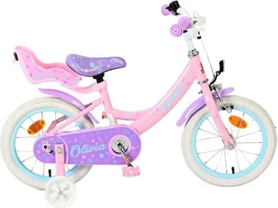 Obrázok produktu pre Detské bicykle Volare Olivia – dievčenské – 14 palcov – ružové
