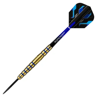 Produktbild von Harrows - Darts "Spina", Stahlspitze, Golddetail PP4092 (26 g) (Schwarz/Golden)