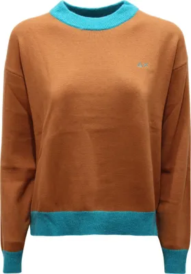 Obrázek produktu pro 2091Az Maglione Donna Sun 68 Dámský Svetr Ze Směsi Vlny