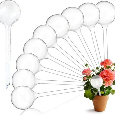 Produktbild von Automatisches Wasserzuführsystem für Zimmerpflanzen & Garten - Selbstregulierendes Düsen-System - Wasserzuführ-Set - Automatisches Düsen-System für Zimmerpflanzen und Garten
