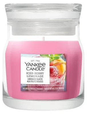 Produktbild von Yankee Candle Iced Berry Lemonade Wachskerze Rund Fruchtig Pink 1 Stück(e)