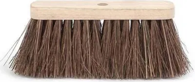 Image de Balai de rue en bois Piassava non verni 29 cm
