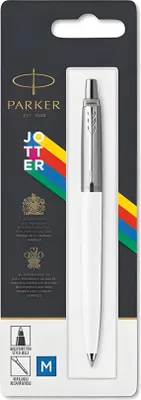 Zdjęcie produktu dla PARKER biros JOTTER Originals White C.C. M Blue blister