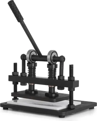 Zdjęcie produktu dla Wykrawarka do skóry ręczna 260x150mm heavy duty do rękodzieła