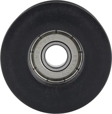 Produktbild von Nylon Roller Bearings 0840UU 8mm Groove Guide Pulley Sealed Rail Groove Ball Bearing Wheel