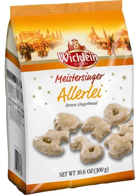 Obrázek produktu pro Wicklein Nürnberger Allerlei perník s jemnou polevou 300g