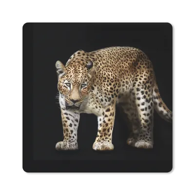 Produktbild von MuchoWow® Mauspad Mousepad Leopard - Fell - Wild 30x30 cm - Mousepads - Maus Mat - Pad - Mausunterlage - Gaming
