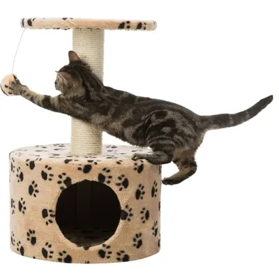 Image de Trixie Arbre à chat Toledo - Beige avec pattes