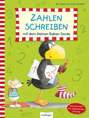 Produktbild von Zahlen schreiben mit dem klein en Raben Socke