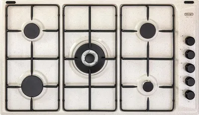 Immagine prodotto di De'Longhi FLS 59 DD piano cottura Avena Da incasso 86 cm Gas 5 Fornelli