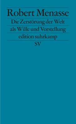 Obrázek produktu pro Die Zerstörung der Welt als Wille und Vorstellung