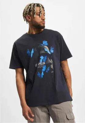 Produktbild von Mister Tee Le Papillon Oversize Kurzarm-t-shirt Blau XS Mann Blau XS