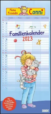 Produktbild von Conni 2023 Familienkalender 22x49,5