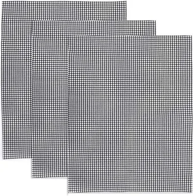 Produktbild von Famanu Grillmatten - 100% Antihaftbeschichtung - wiederverwendbare Grillmatten - hitzebeständig - 40 x 33 cm - Set mit 3 Stück