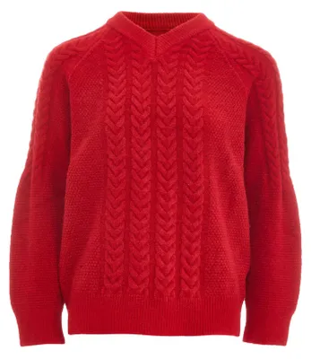 Produktbild von CALEY  Damen Strickpullover - Rot, M