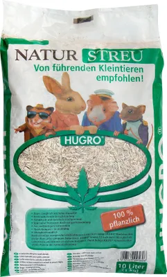 Produktbild von HUGRO 095606, 10 l, Holzpellets, Hamster, Maus, Polybag