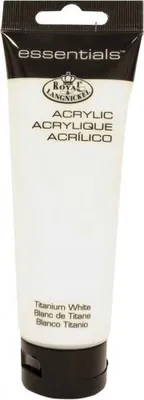 Produktbild von Royal & Langnickel Tube Acrylfarbe Titanium White 120 ml 1 stk