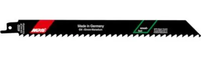 Produktbild von MPS CV-Säbelsägeblatt für grobe und mittlere Schnitte in Holz 4TPI - GL 230/VL 210 mm (5 Stück)