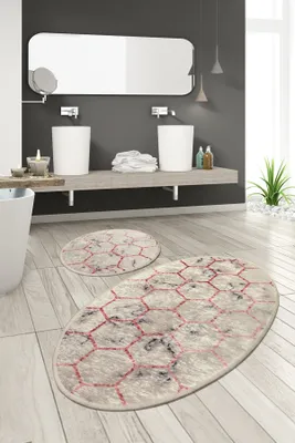 Produktbild von Mijolnir, Honeycomb- CHL2403, Bunt, Badematten, 700 gr/m², 100% Samtstoff