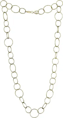 Produktbild von Der Kettenmacher Fantasy Kette 925/- Sterling Silber 80cm gelb 148250001-80-1