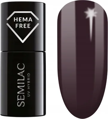 Produktbild von SEMILAC Lakier hybrydowy 412 Erdbraun (HEMA-frei) 7ml