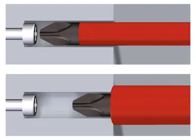 Produktbild von Wiha SoftFinish® electric slimBit, Sechskant (2831-18) 3 mm, 75 mm, 6,0 mm