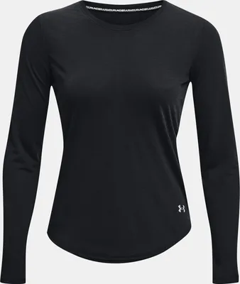 Produktbild von UNDER ARMOUR Streaker langarm Laufshirt Damen 001 - black/black/reflective S
