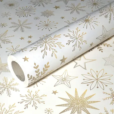 Produktbild von 50m x 0,40m JUNOPAX® Geschenkpapier Weihnachten