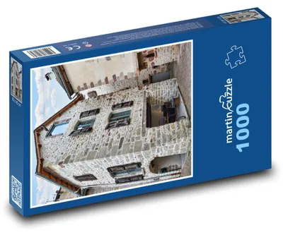 Obrázok produktu pre Puzzle 1000 Kamenný dom v meste - martinpuzzle
