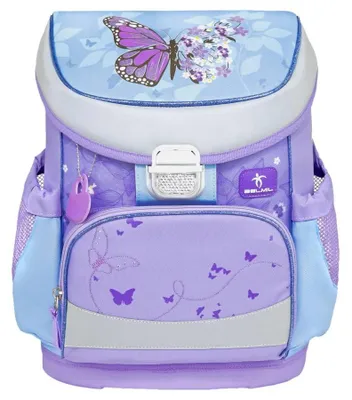 Produktbild von Belmil Schulranzen Set Schmetterling für kleinere Kinder für Mädchen 1.Klasse