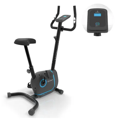Zdjęcie produktu dla Klarfit Myon Cycle - ergometr, trenażer domowy, 8 prędkości, SilentBelt, czarny