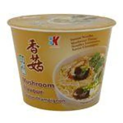 Instant-Nudeln Kailo Brand | Mushroom Flavour | Mit Pilzgeschmack im Becher | 120 g