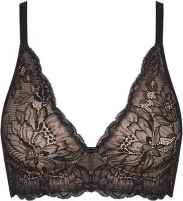 Produktbild von Triumph Damen Bügelloser BH Amourette Charm - BLACK - Größe 80C