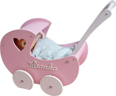 Produktbild von Love Gifts® Walker - Puppenwagen ab 1 Jahr, Lernlaufwagen für Kleinkinder, Lernlaufhilfe, Montessori-Spielzeug für Kleinkinder, Farbe Rosa