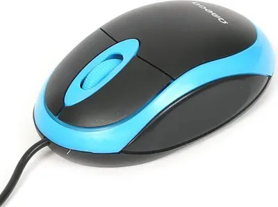 Image de Omega OM06VBL mouse Ambidextrous USB Type-A Optical 800 DPI