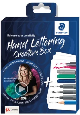 Produktbild von STAEDTLER Handlettering Creators Box - mit Lise Hellström