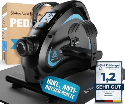 Produktbild von Pedaltrainer Senioren, Beintrainer im Sitzen mit 2in1 Pedalen, Mini Bike